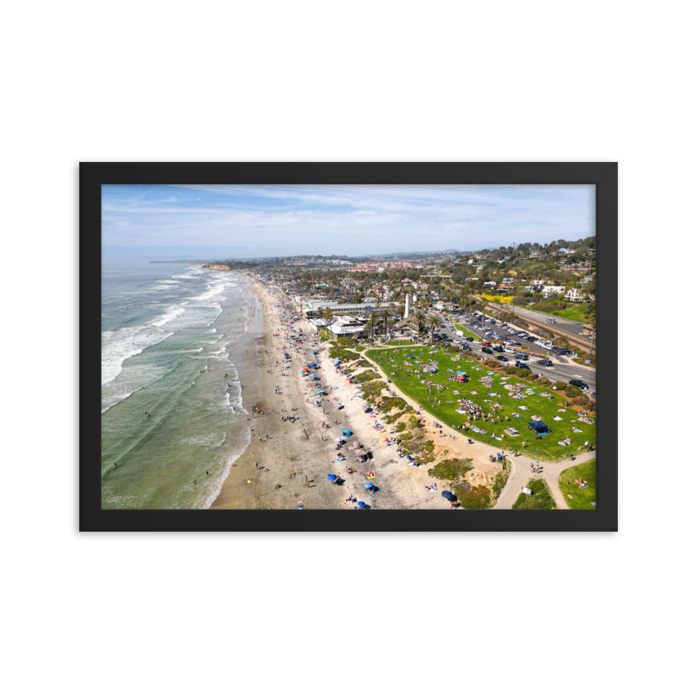 Del Mar Framed poster