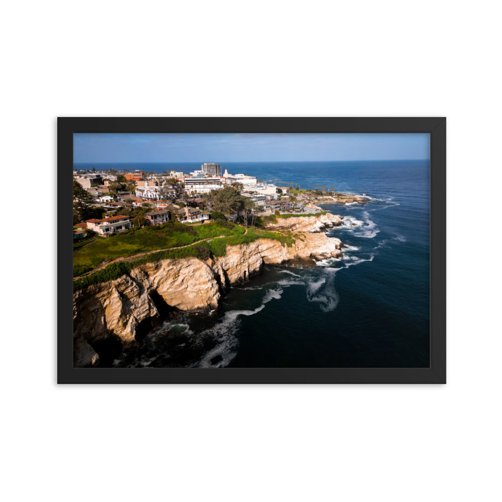 La Jolla Cove Framed poster