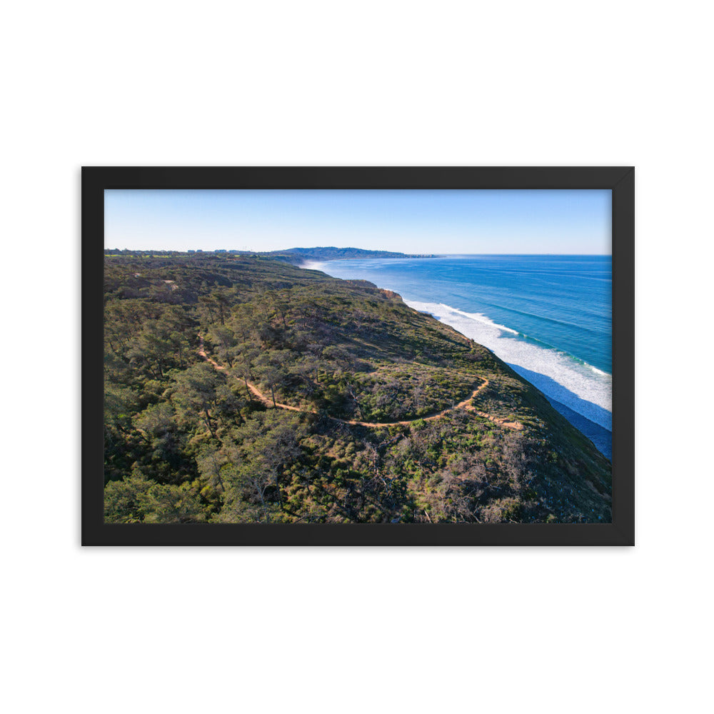 Hiking Framed poster