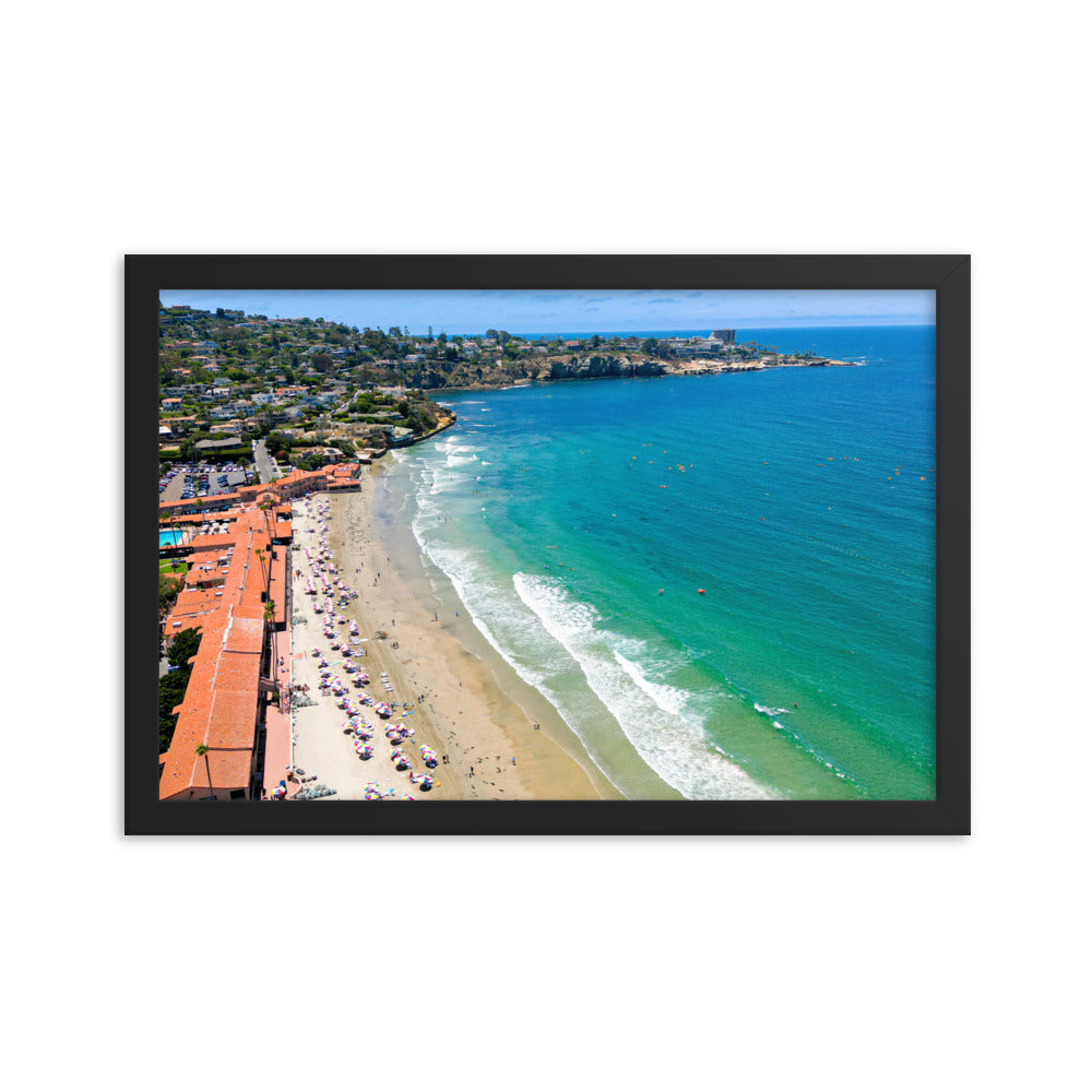Beach Club Summer Framed poster