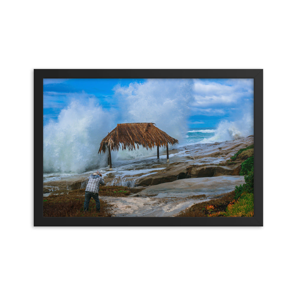 The Old Man & The Sea Framed poster