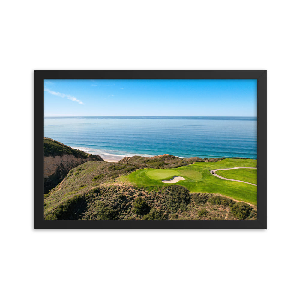 Golf Torrey Pines Framed poster