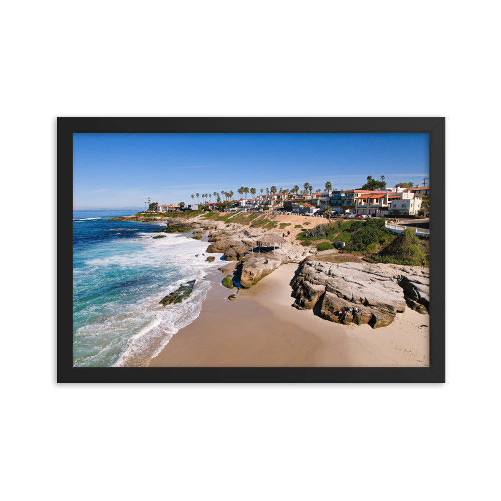 Framed poster