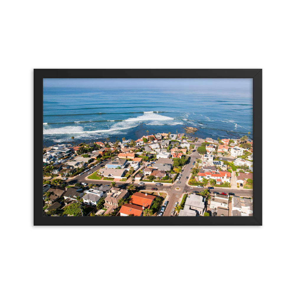 Birdrock Is Breaking Framed poster