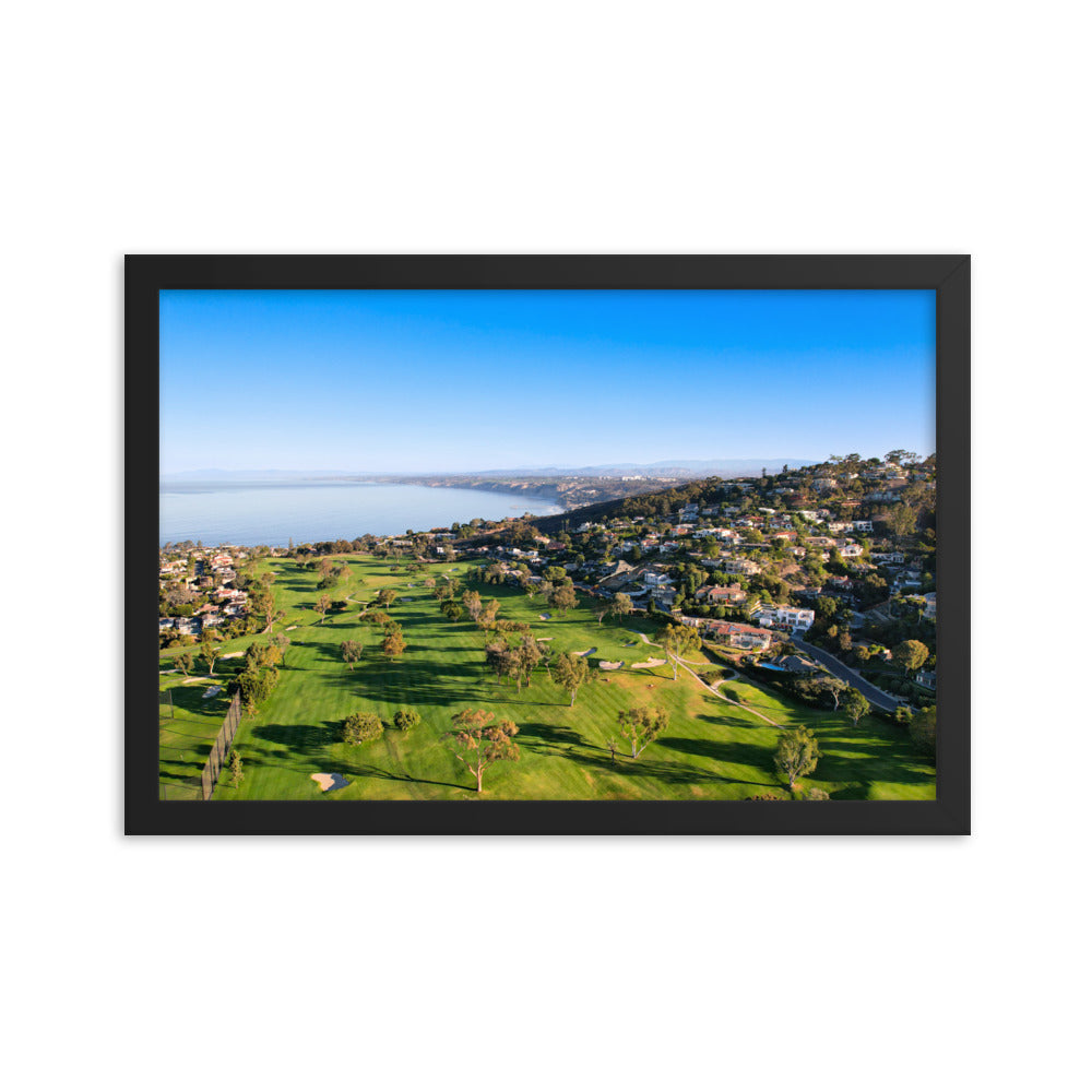 Morning At The Country Club Framed poster