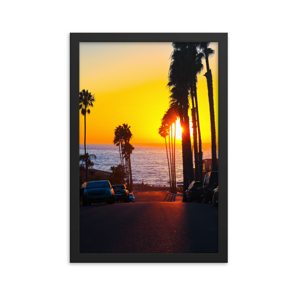 Palomar Ave Framed poster