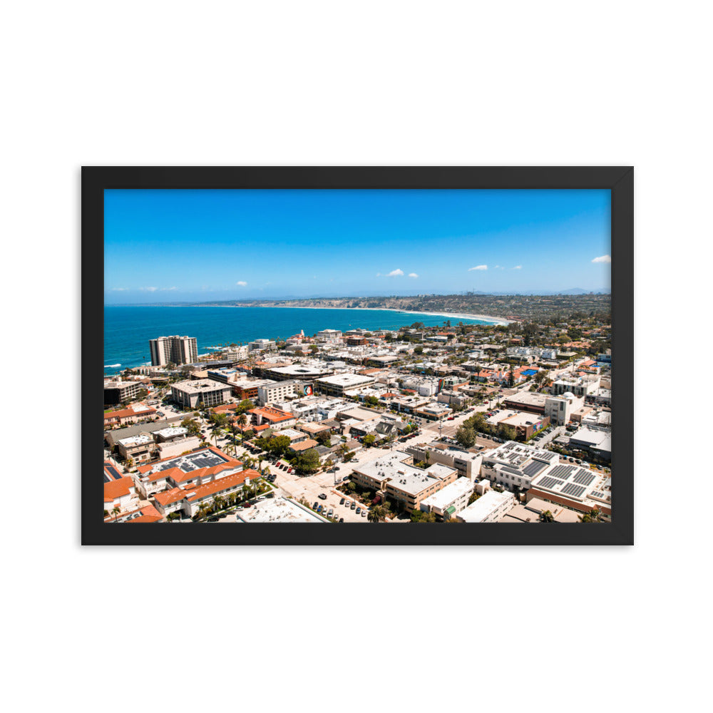 La Jolla Village Framed poster