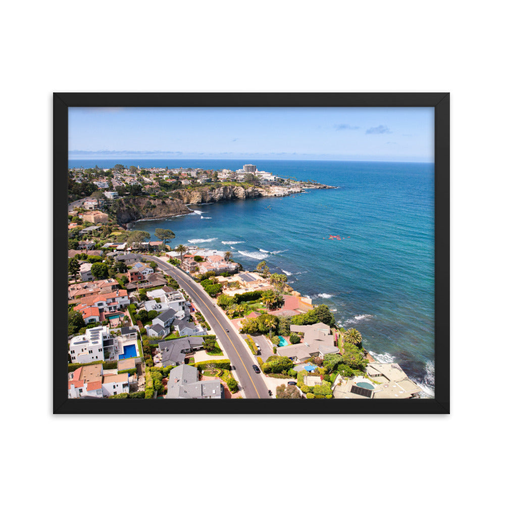 La Jolla Cove Framed poster