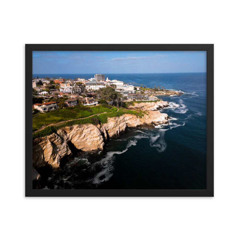 La Jolla Cove Framed poster