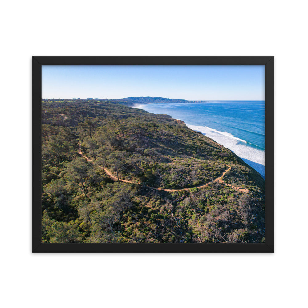 Hiking Framed poster