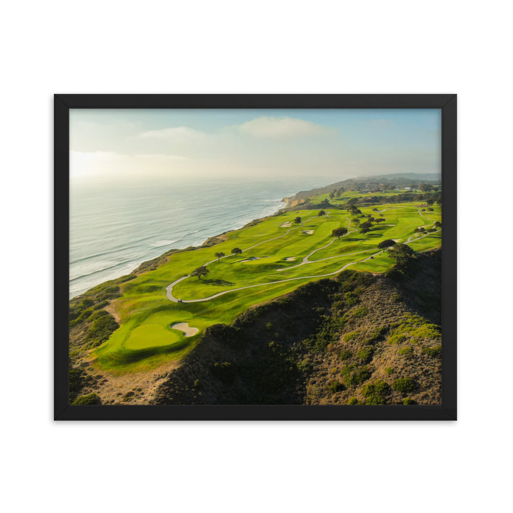 Golfin Torrey Framed poster