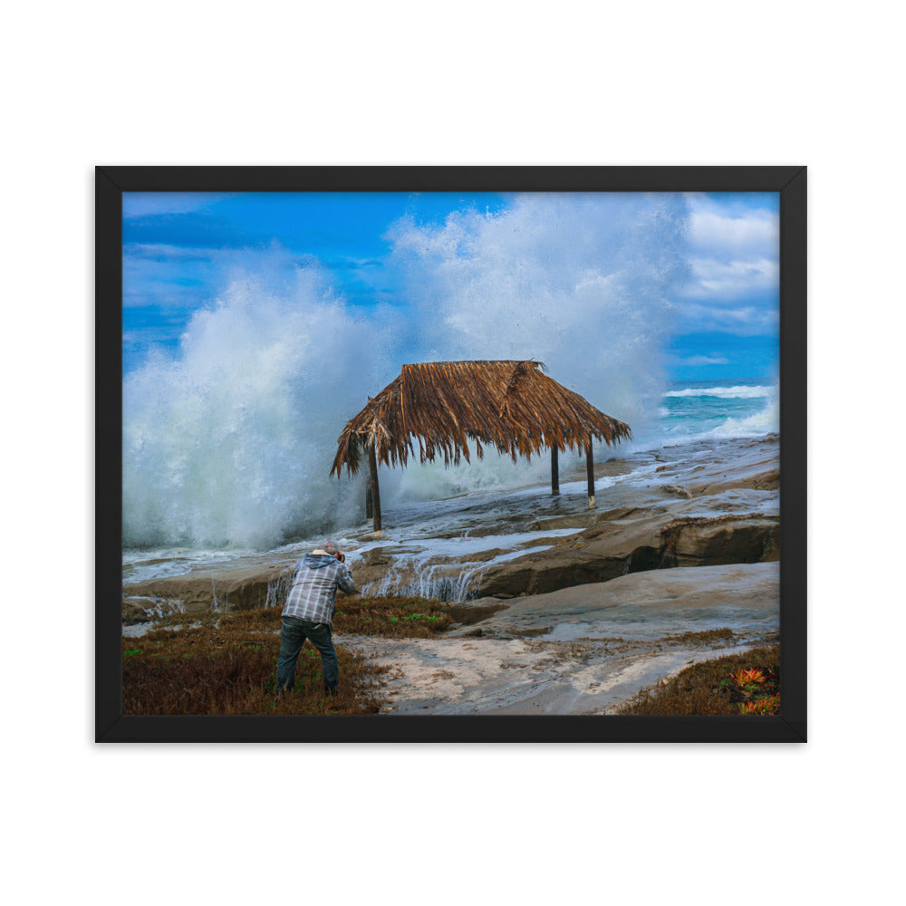 The Old Man & The Sea Framed poster