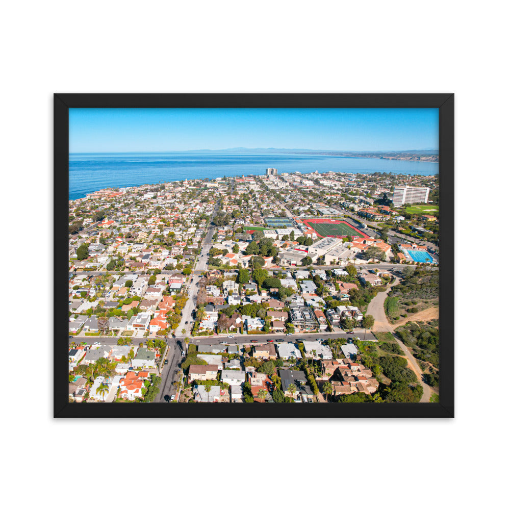 La Jolla Mesa Framed poster