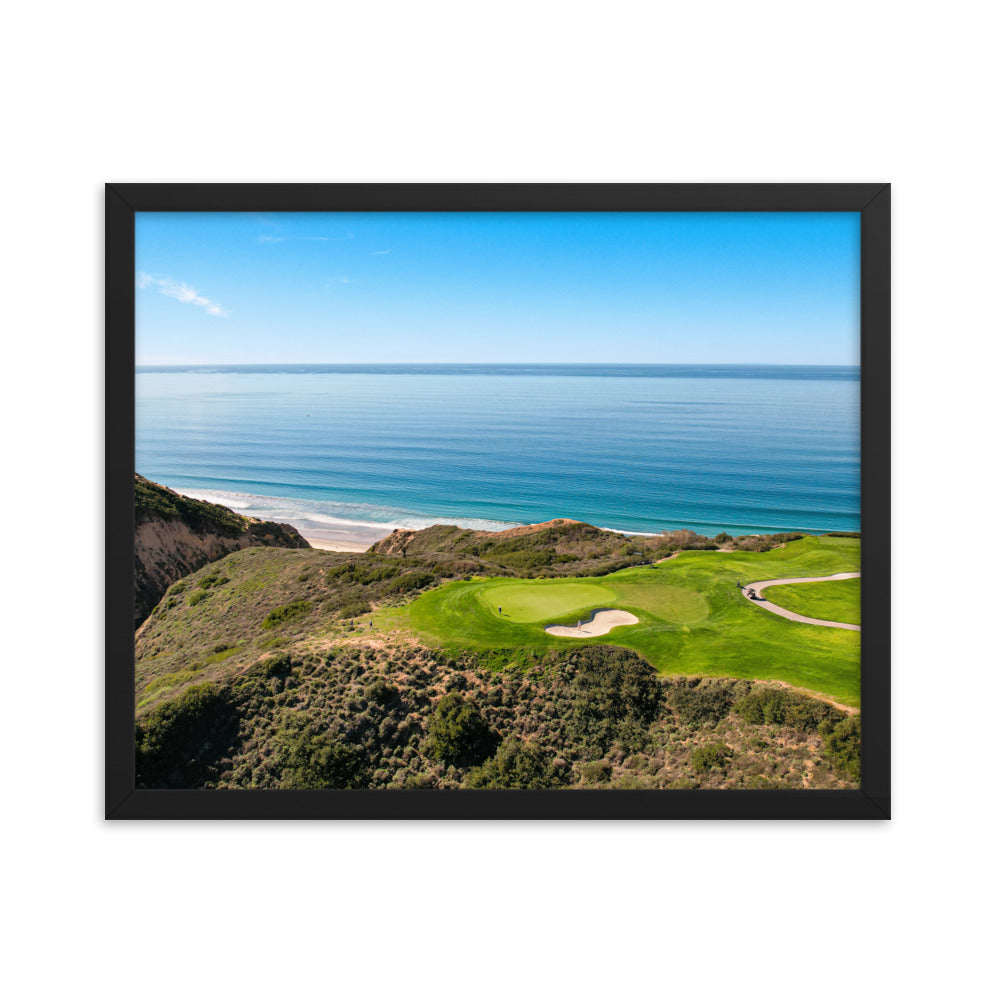 Golf Torrey Pines Framed poster