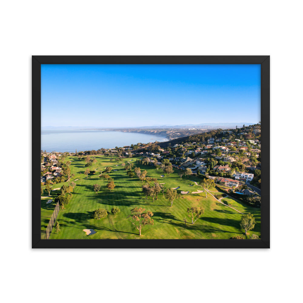 Morning At The Country Club Framed poster