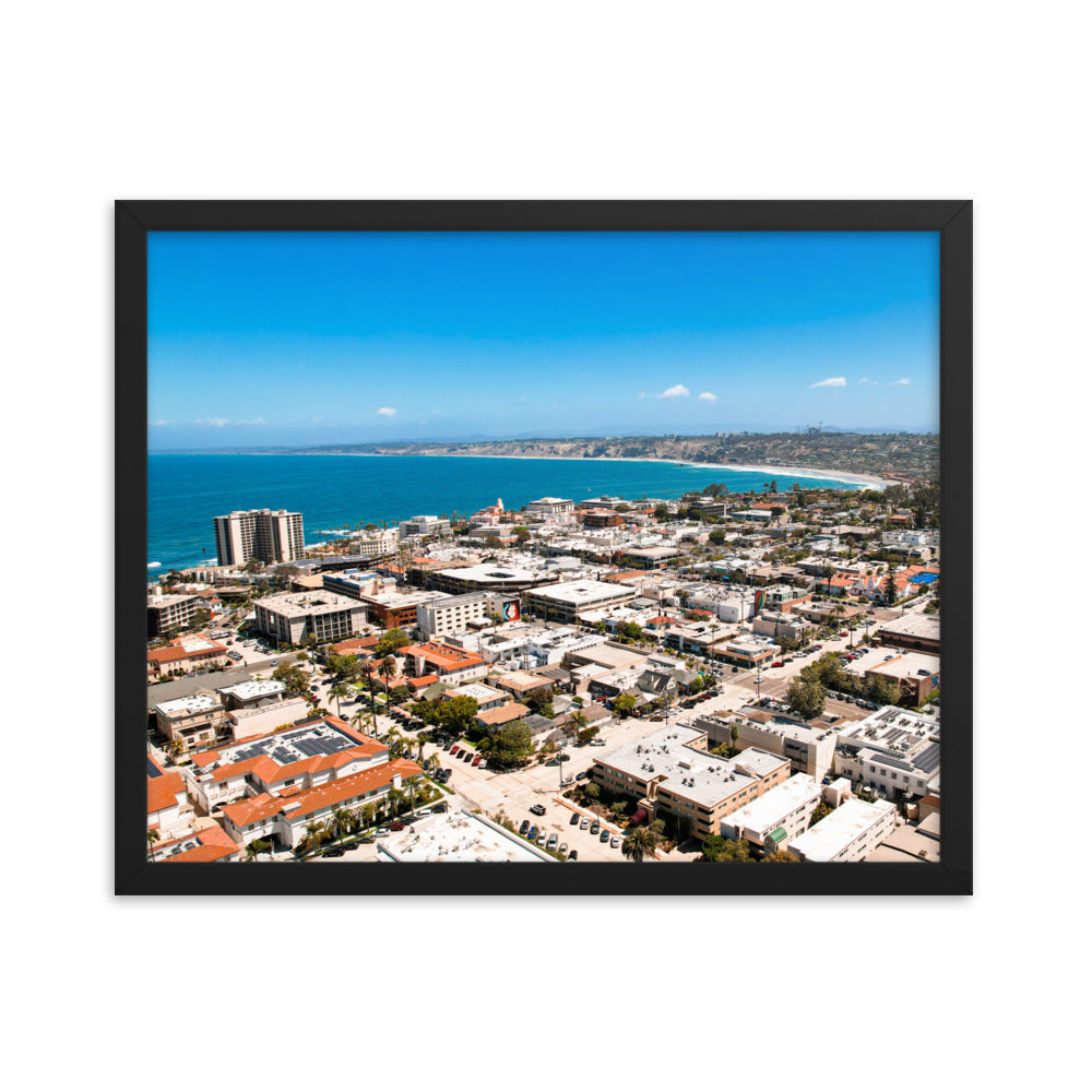 La Jolla Village Framed poster