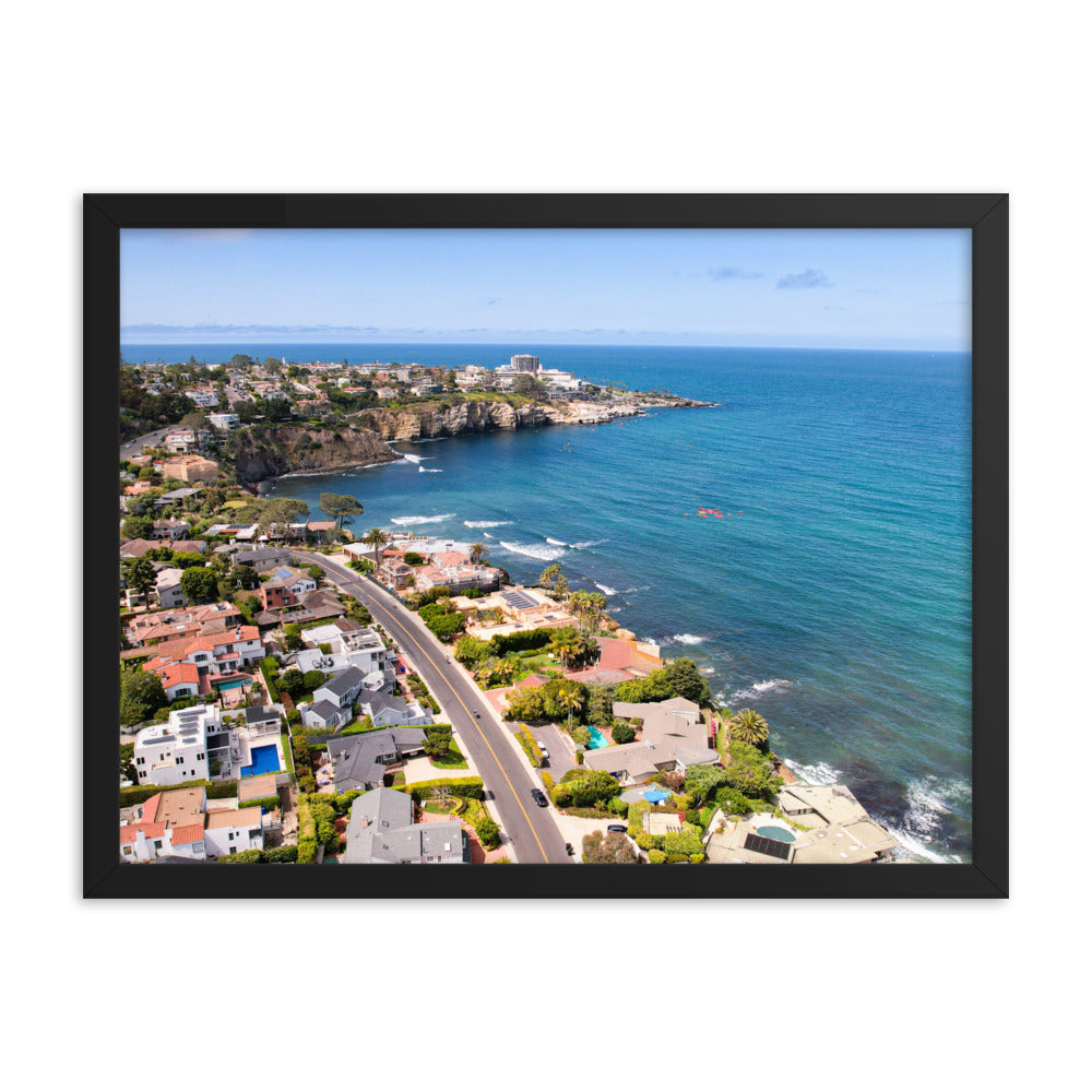 La Jolla Cove Framed poster
