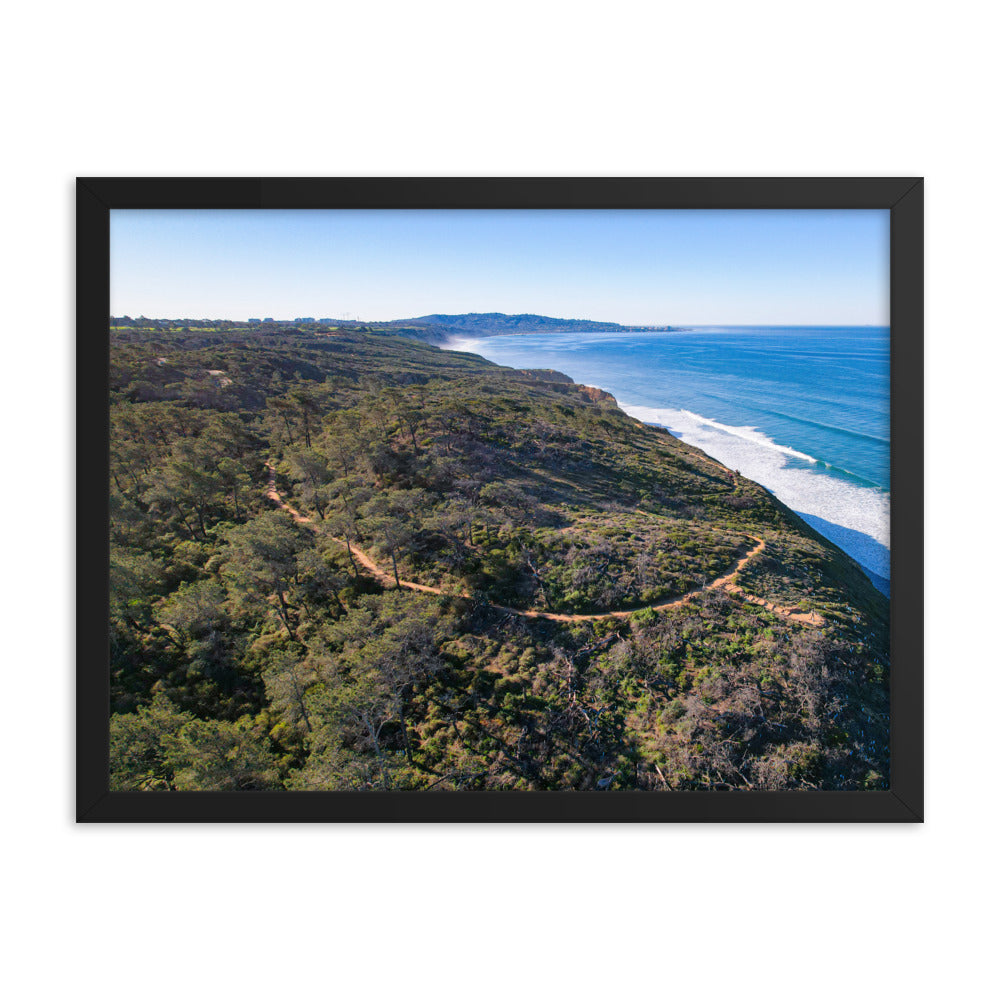 Hiking Framed poster