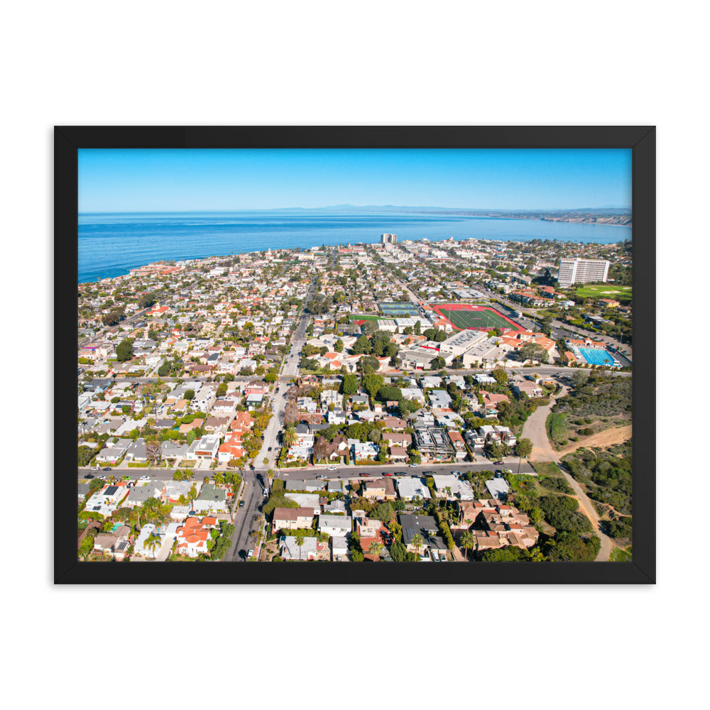 La Jolla Mesa Framed poster