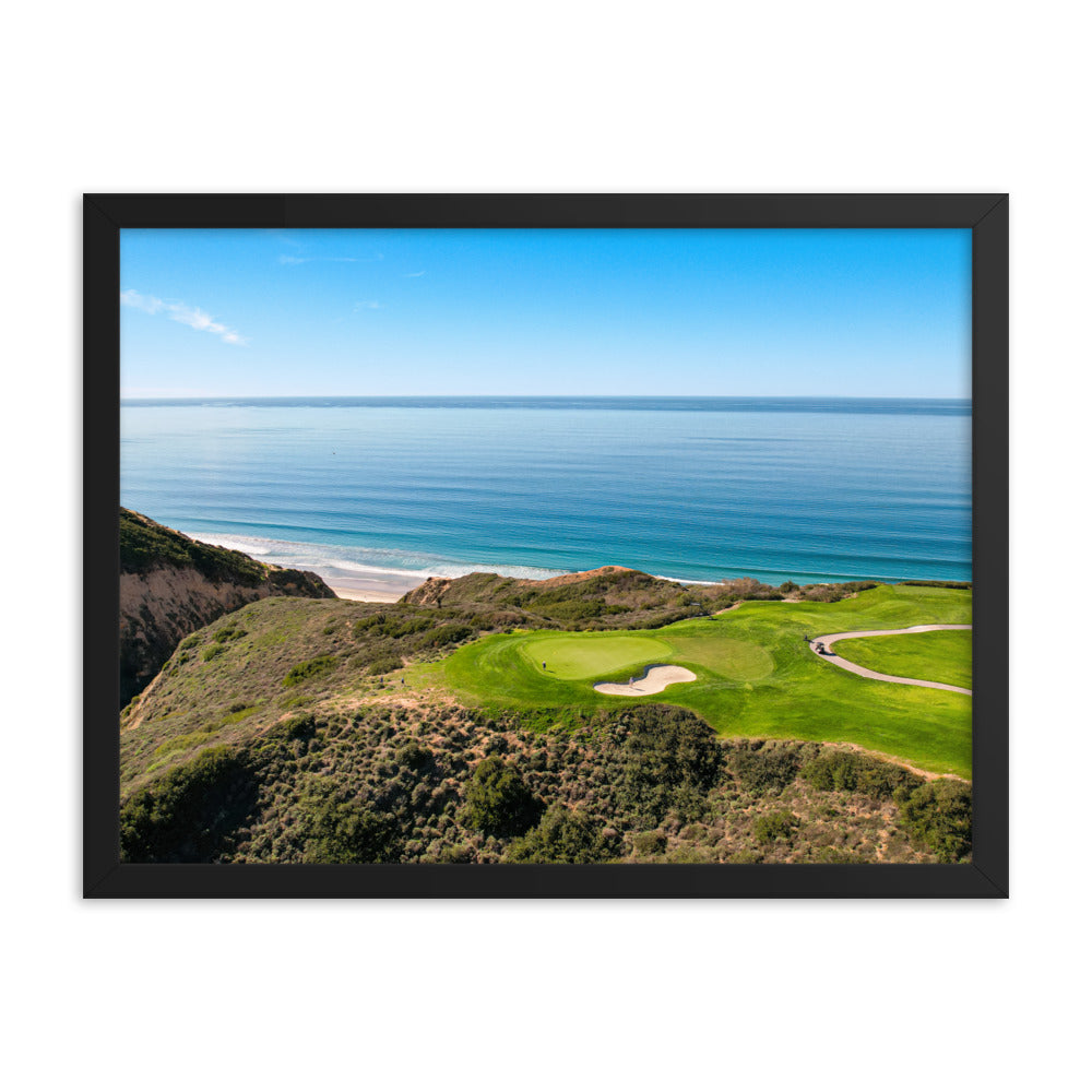 Golf Torrey Pines Framed poster