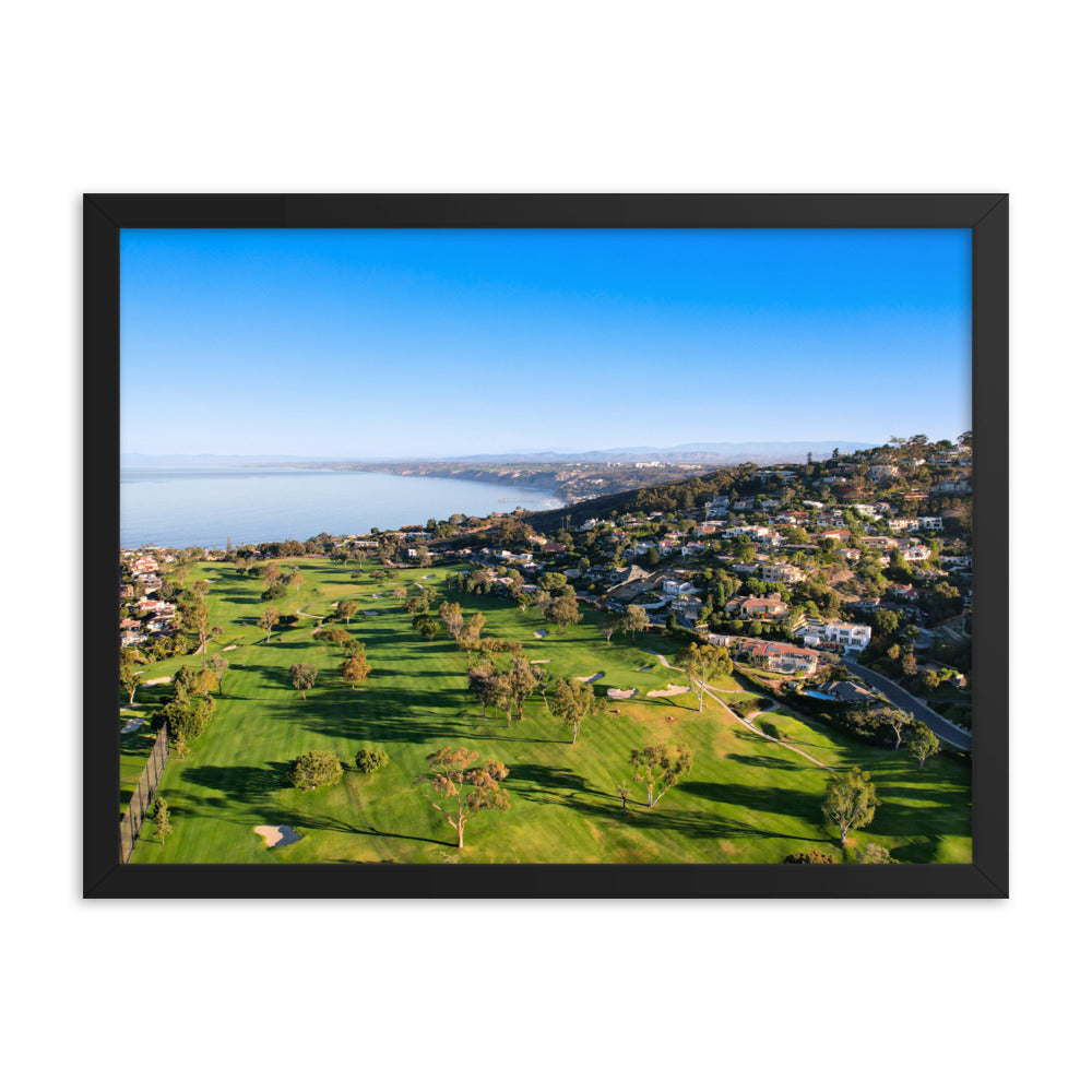Morning At The Country Club Framed poster