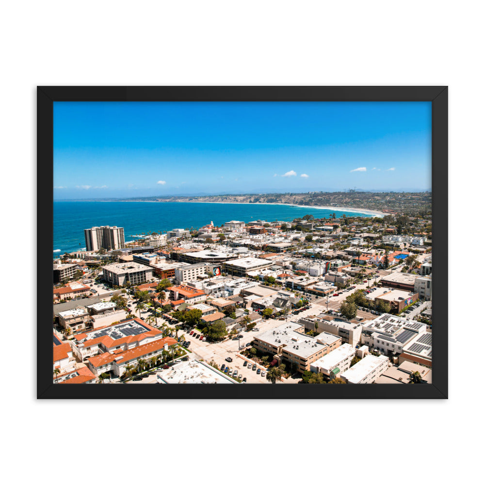 La Jolla Village Framed poster