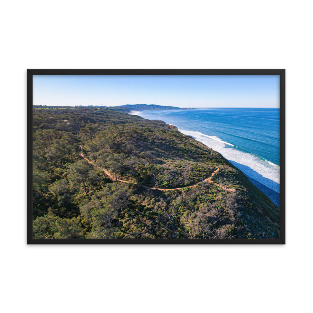 Hiking Framed poster