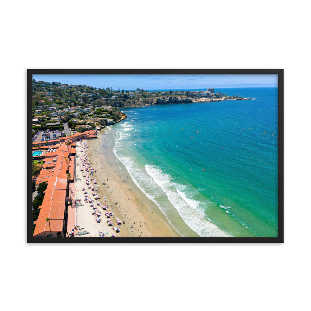 Beach Club Summer Framed poster