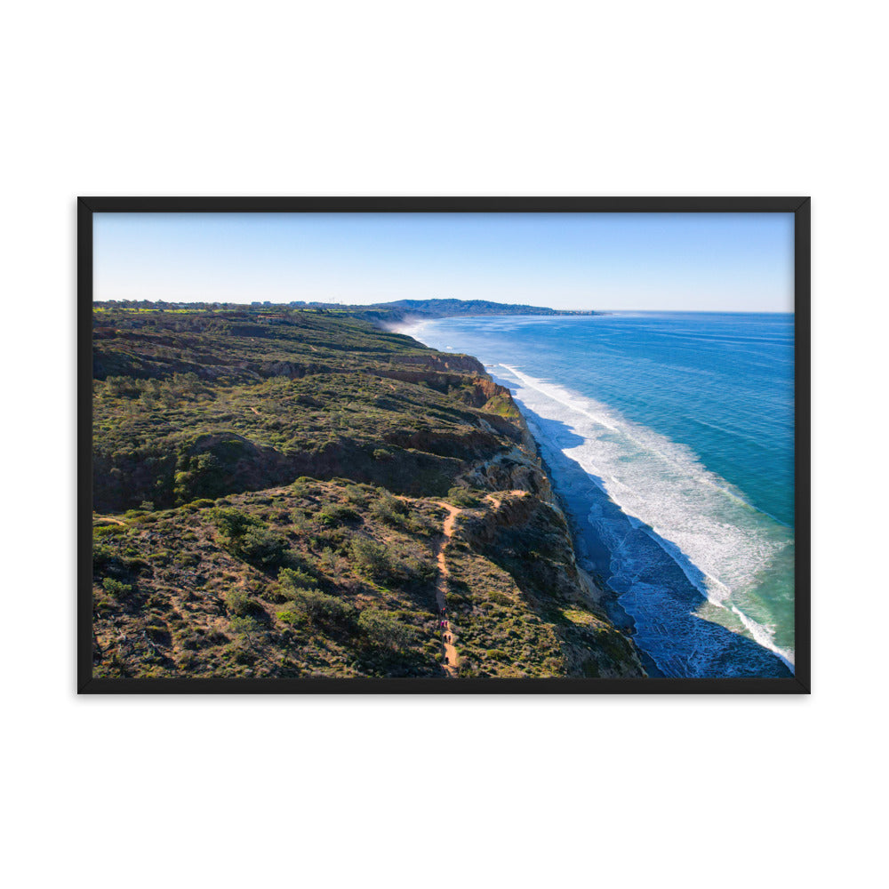 Morning Hike Framed poster