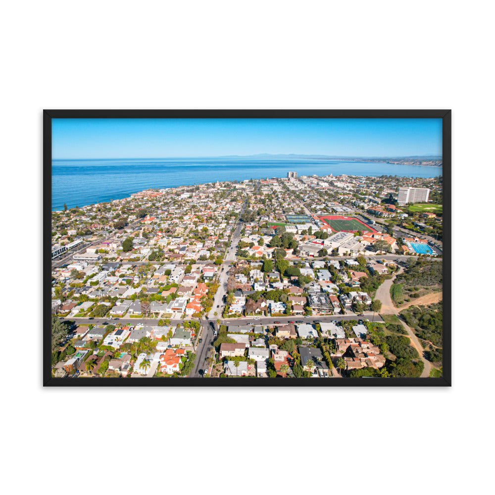 La Jolla Mesa Framed poster