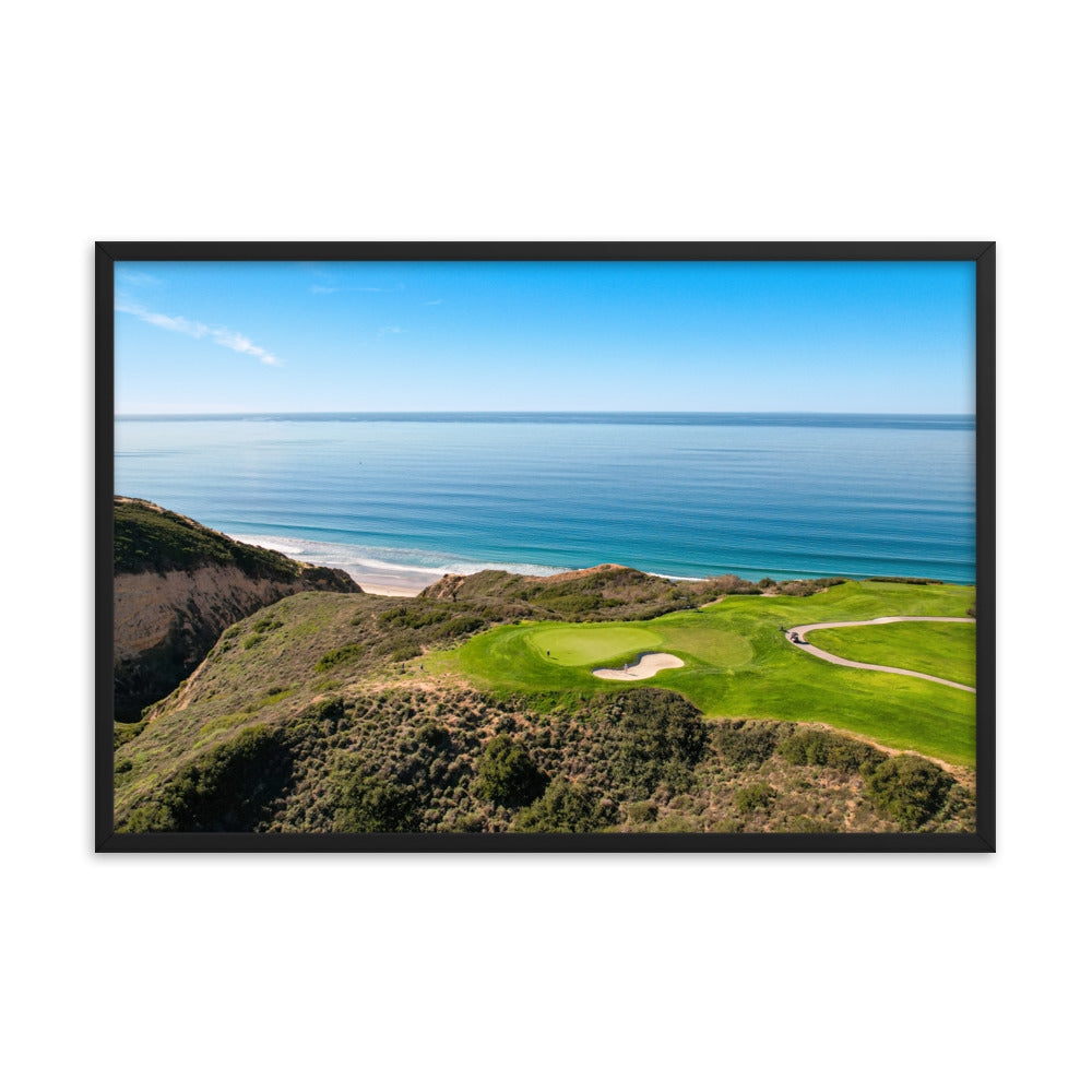 Golf Torrey Pines Framed poster