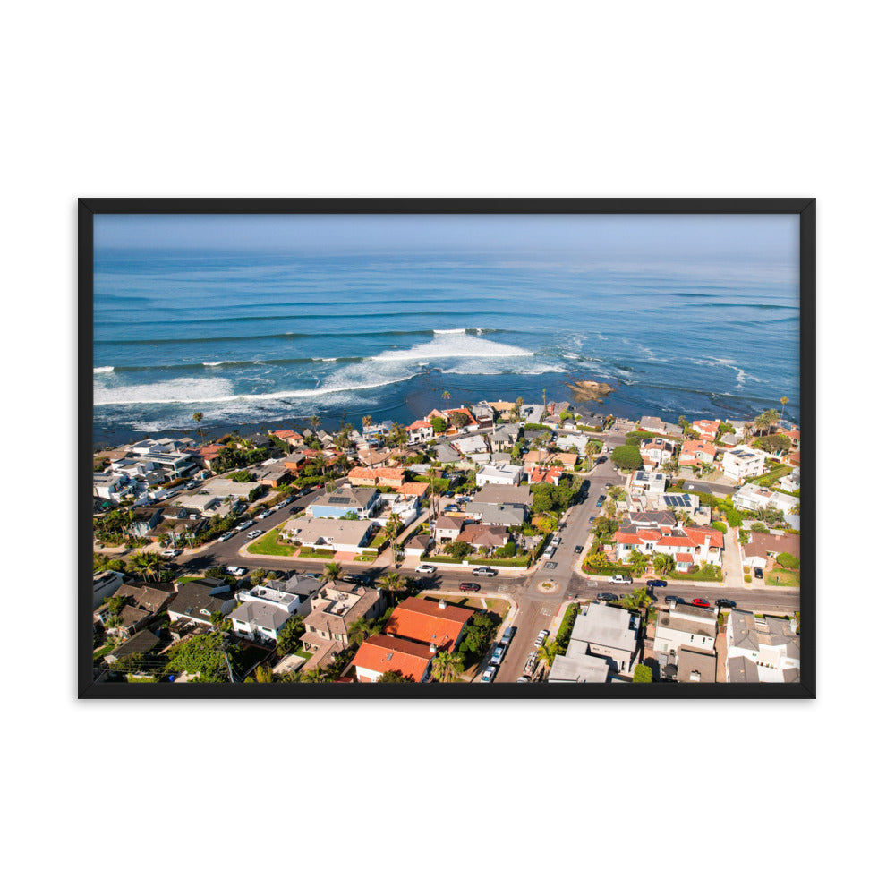 Birdrock Is Breaking Framed poster