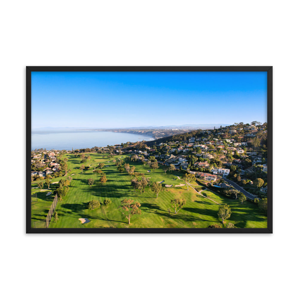 Morning At The Country Club Framed poster
