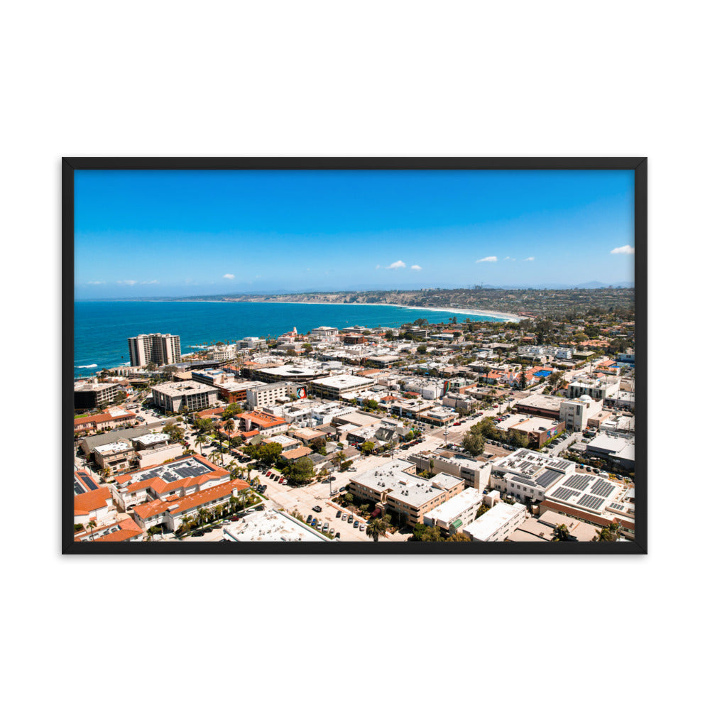 La Jolla Village Framed poster