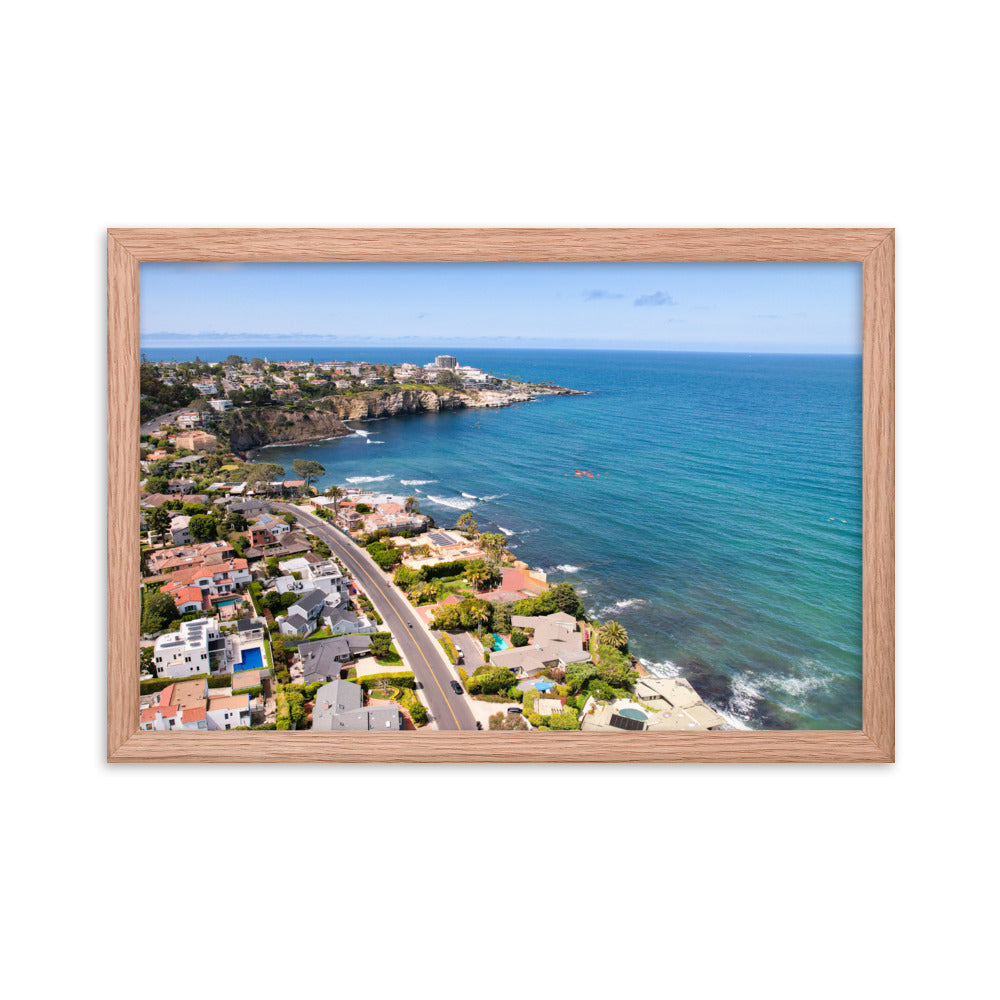 La Jolla Cove Framed poster