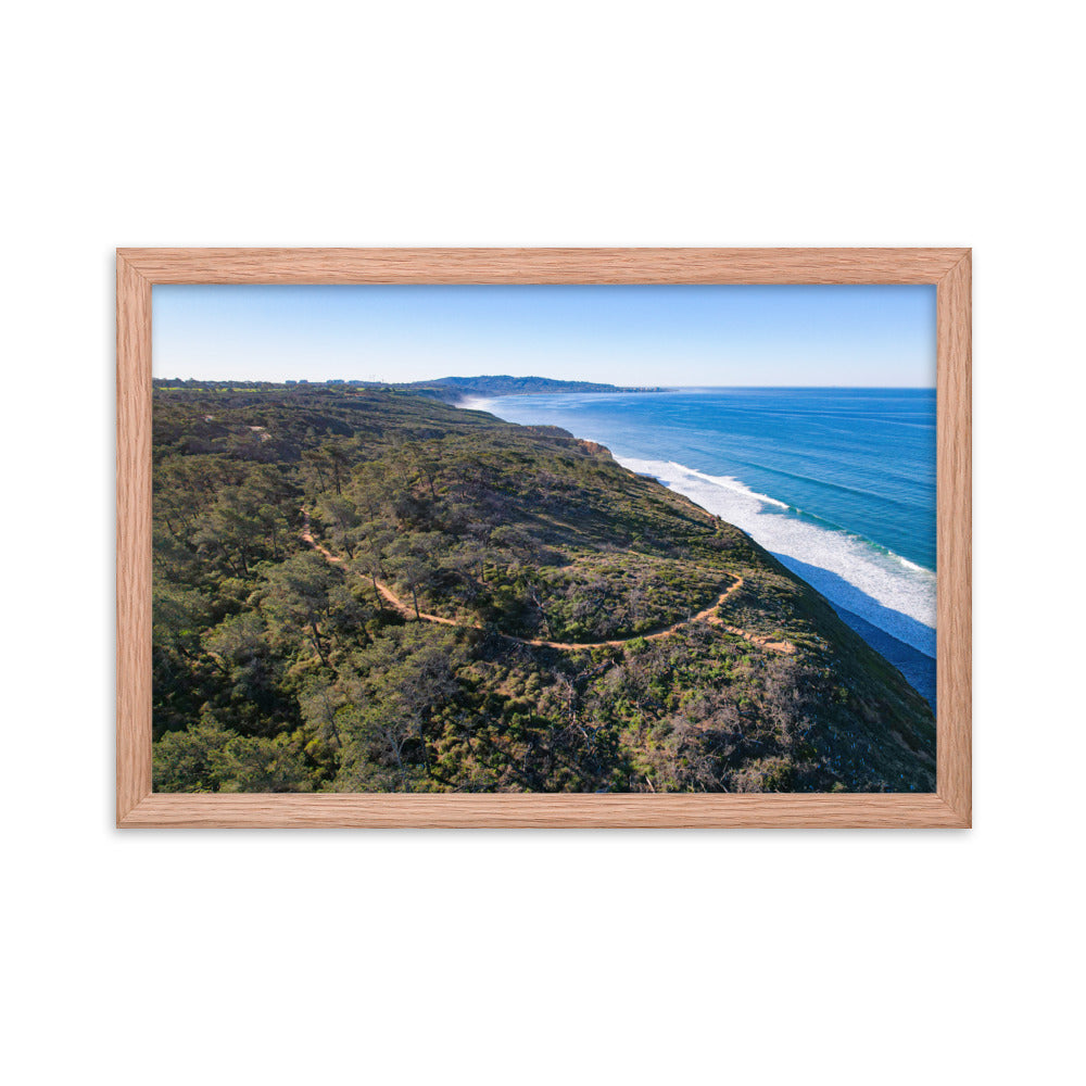 Hiking Framed poster