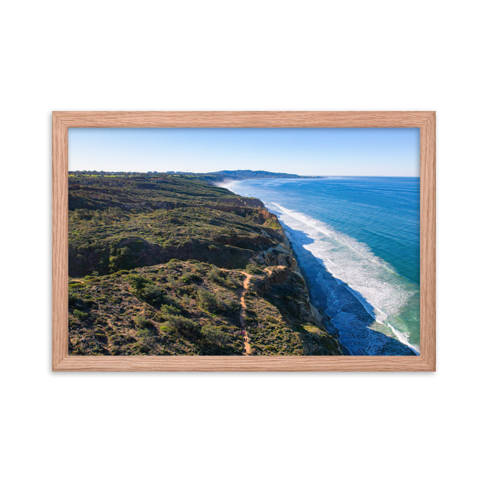 Morning Hike Framed poster