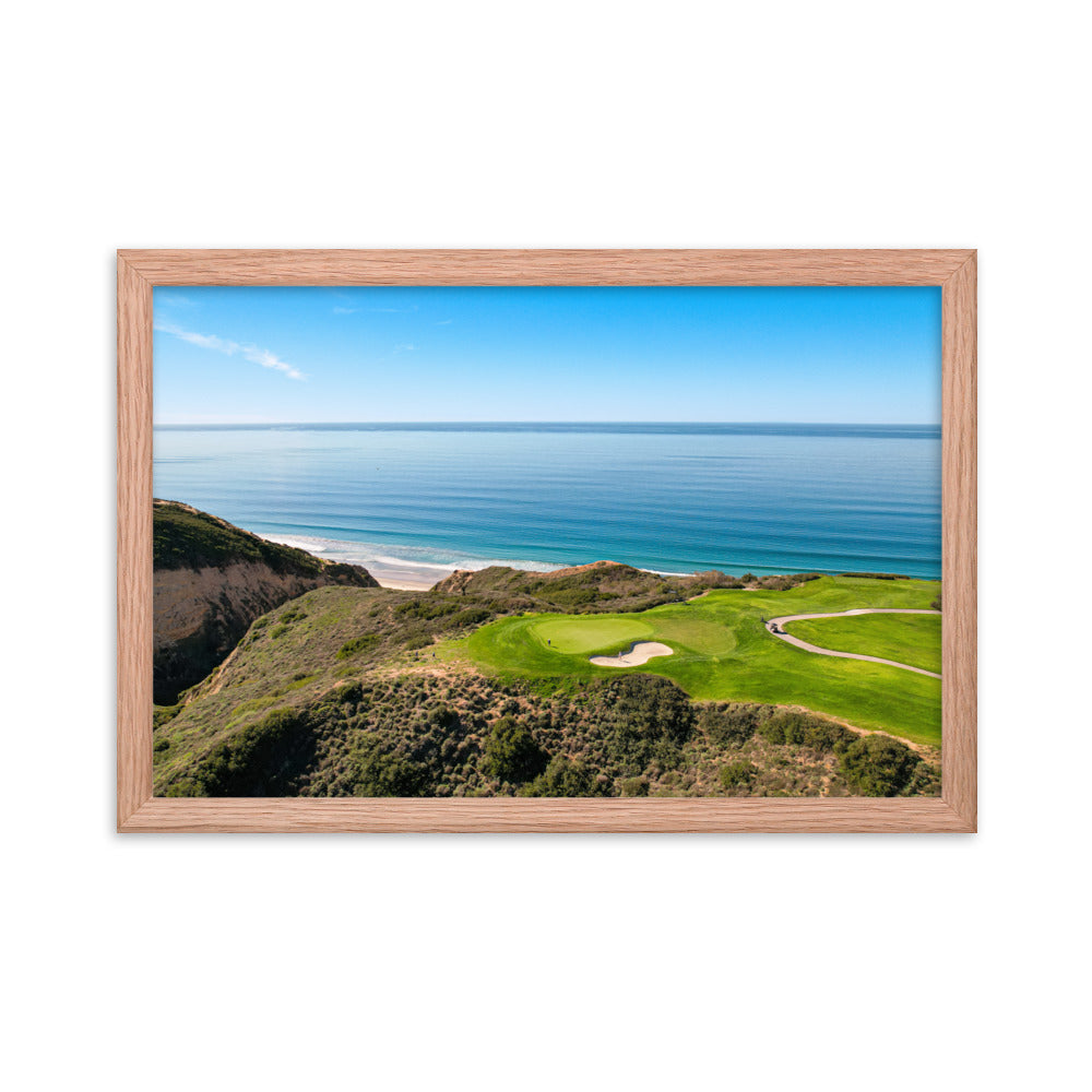 Golf Torrey Pines Framed poster