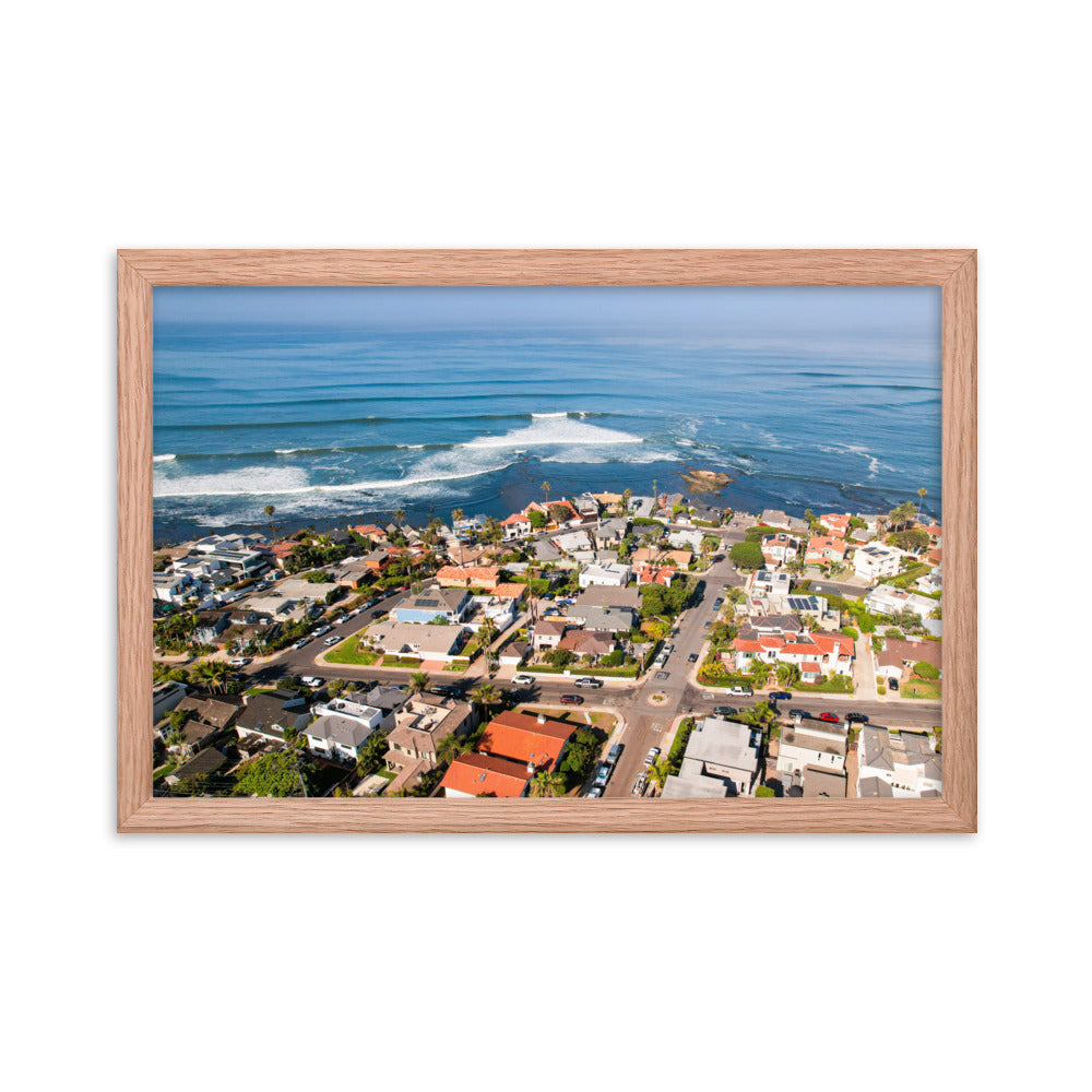 Birdrock Is Breaking Framed poster