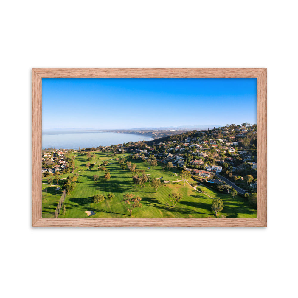 Morning At The Country Club Framed poster