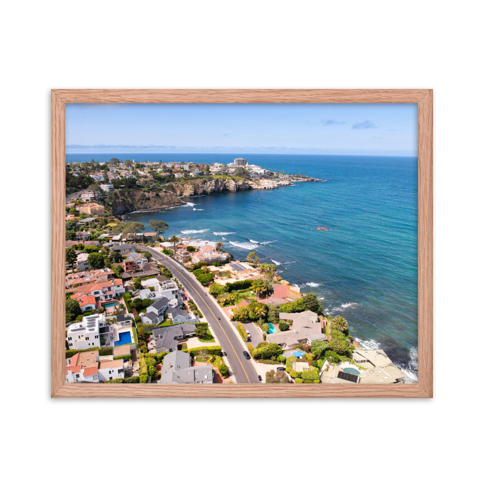 La Jolla Cove Framed poster