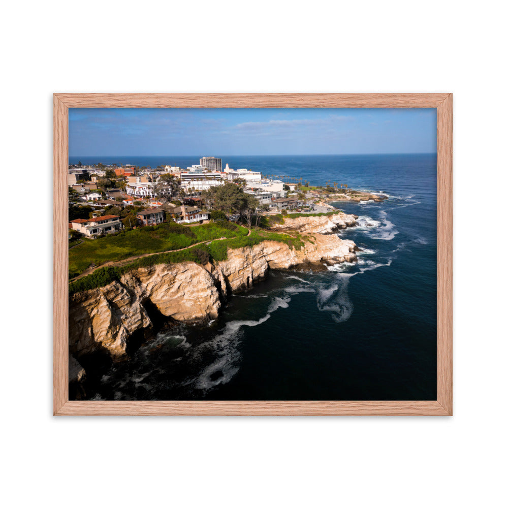 La Jolla Cove Framed poster