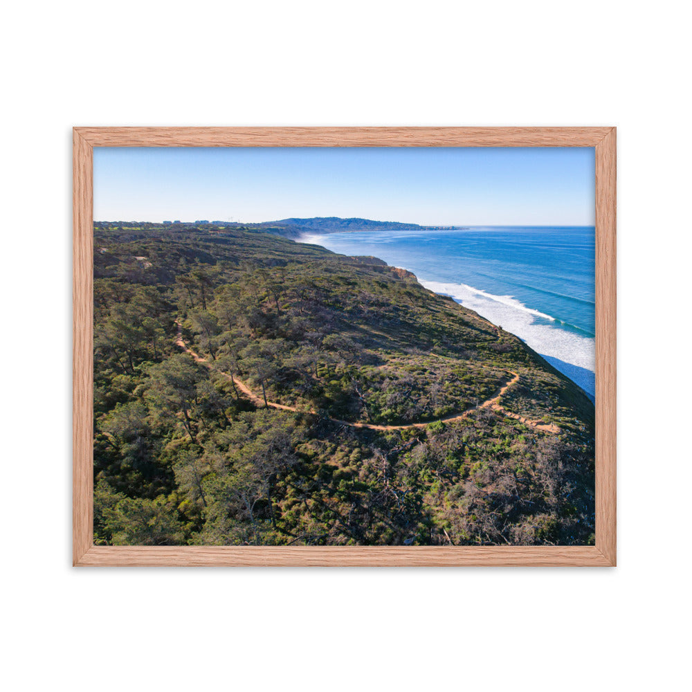Hiking Framed poster