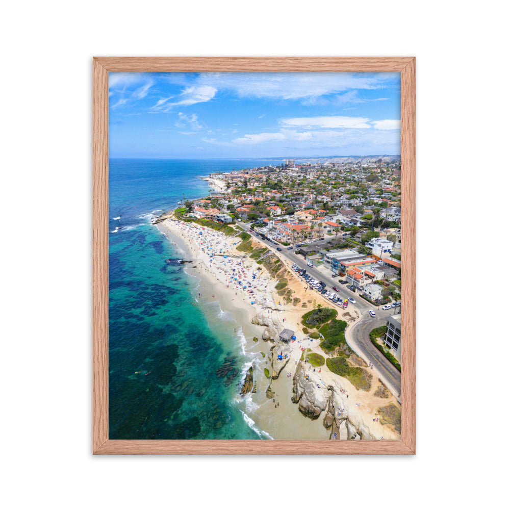 Windansea Summer Framed poster