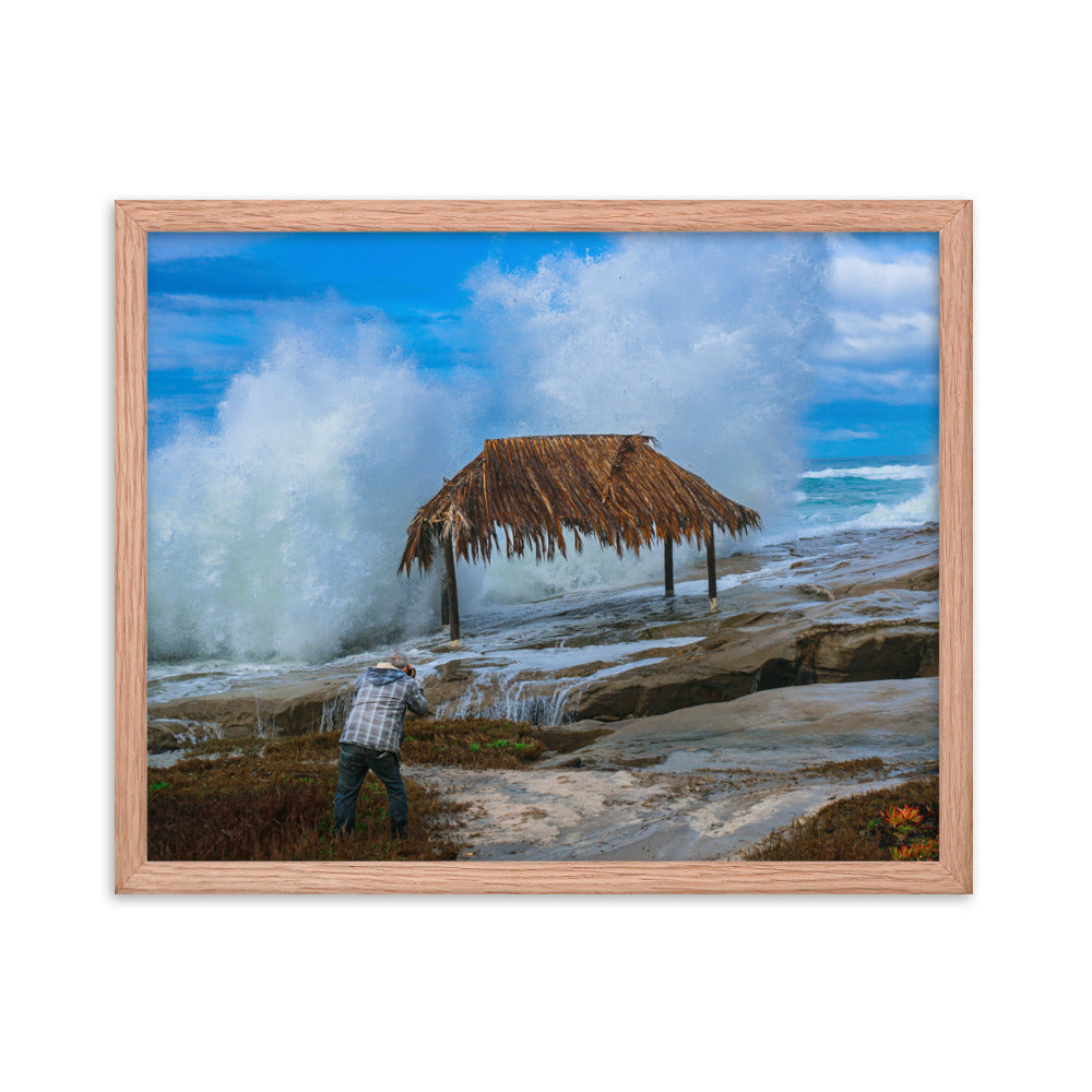 The Old Man & The Sea Framed poster