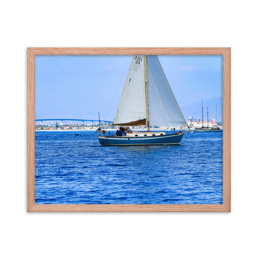 Coronado Saling Framed poster