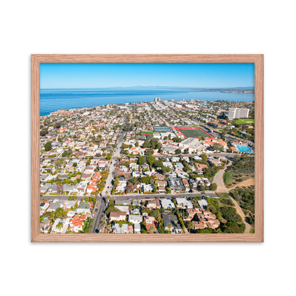 La Jolla Mesa Framed poster