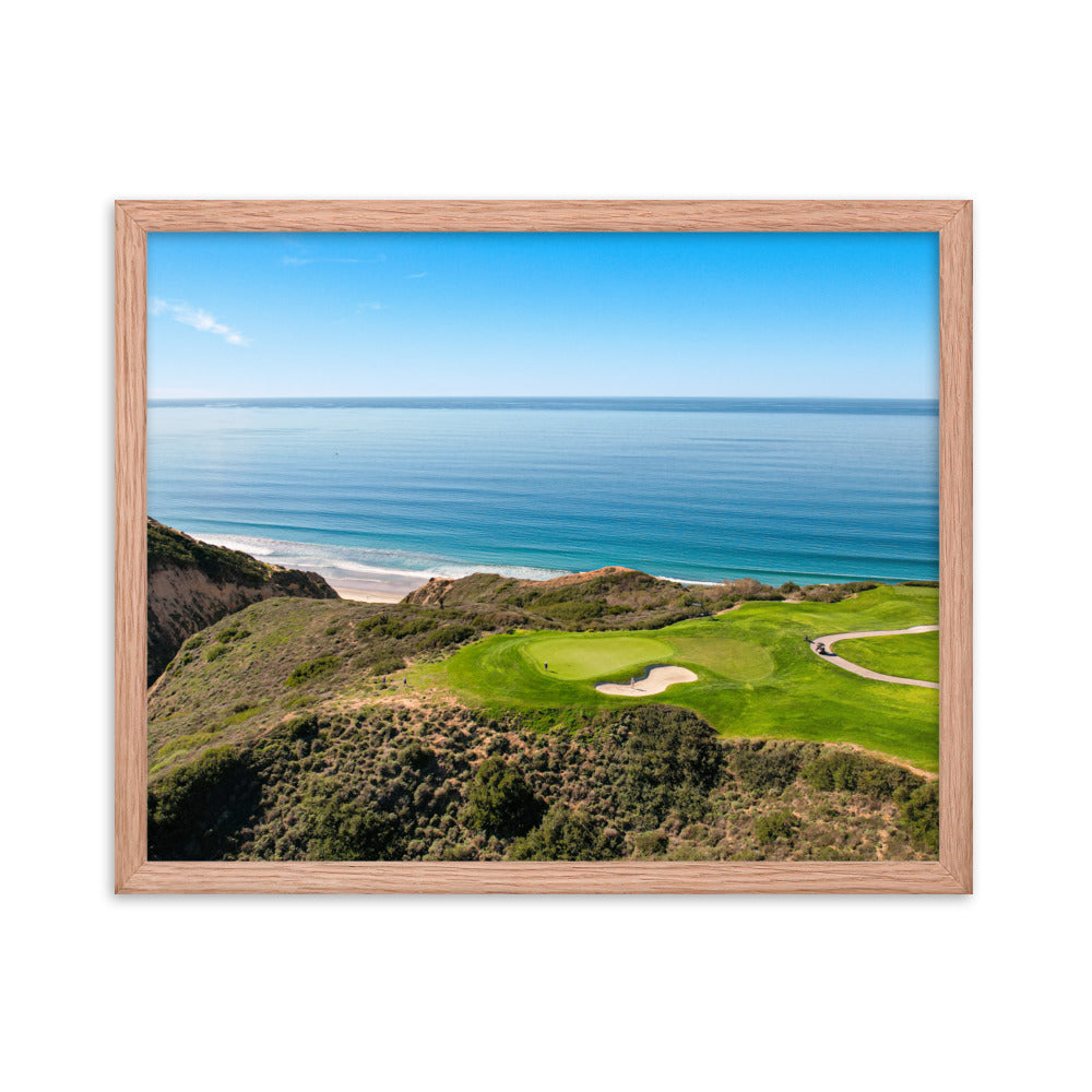 Golf Torrey Pines Framed poster