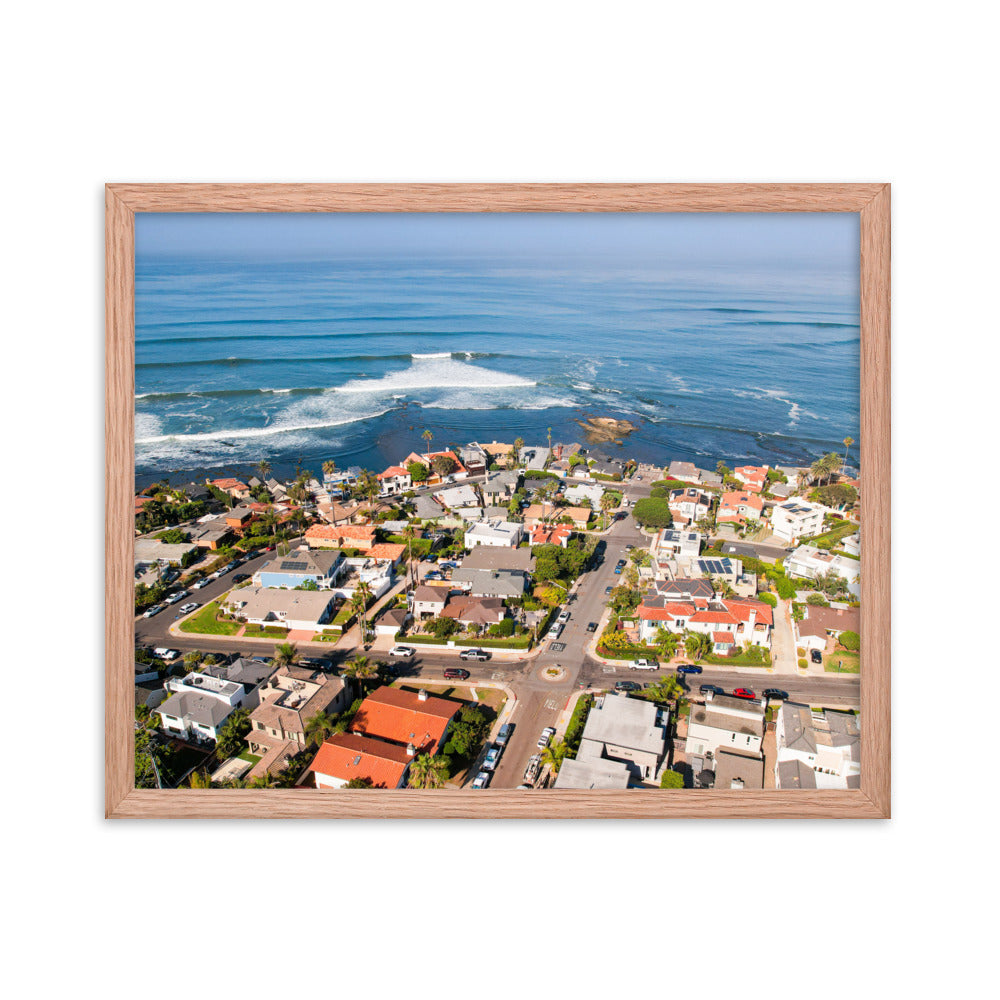 Birdrock Is Breaking Framed poster