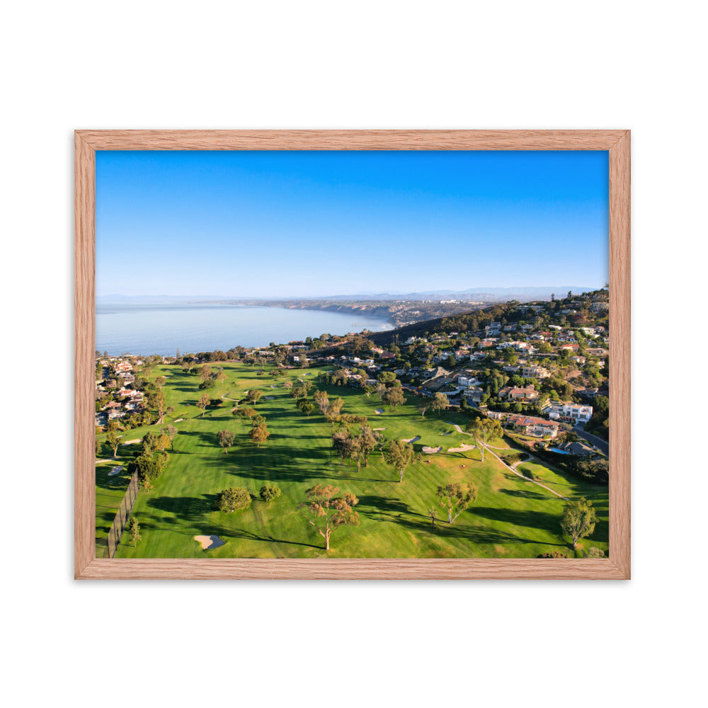 Morning At The Country Club Framed poster